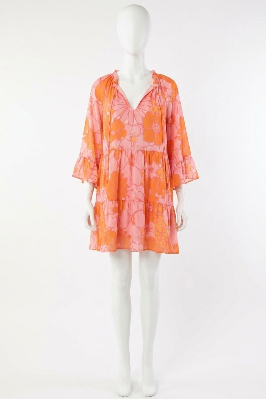 NEW SHOW ME YOUR MUMU viola mini dress in orange